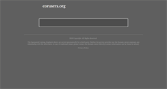 Desktop Screenshot of corusera.org